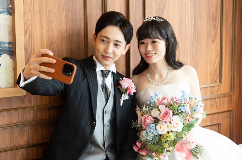 小さな結婚式 表参道店_スタジオで撮影できる