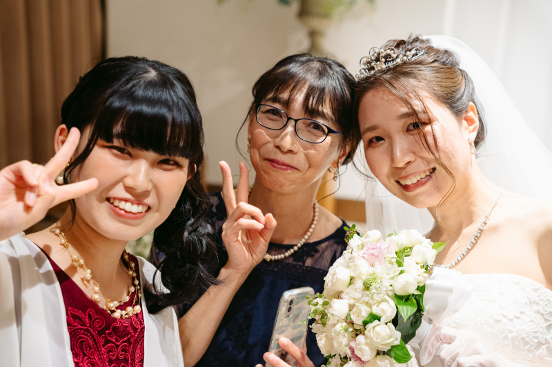 小さな結婚式 表参道店_自分のカメラでも撮影できる