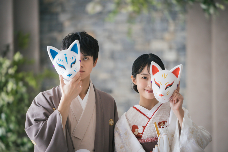 小さな結婚式 表参道店_ウエディングドレスが豊富