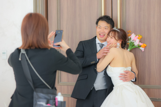 自身のカメラでの撮影