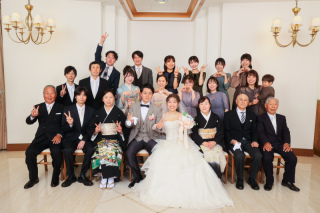 家族との写真