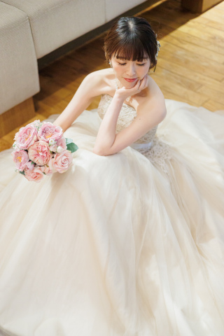 小さな結婚式 表参道店_表参道チャペル（カラードレス）