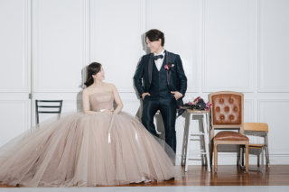 小さな結婚式 表参道店_表参道スタジオフォト(カラードレス)