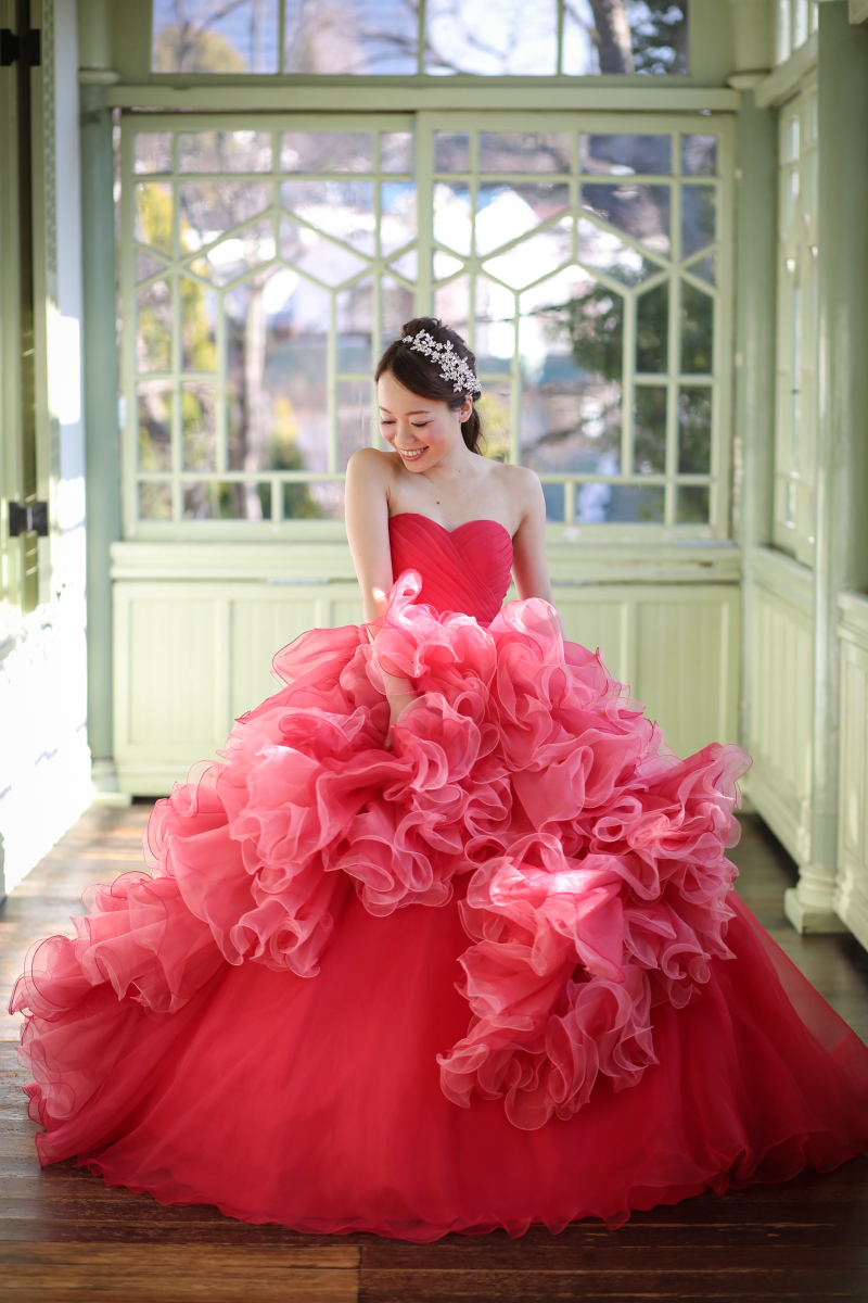 小さな結婚式 表参道店_マタニティ用ドレスがある