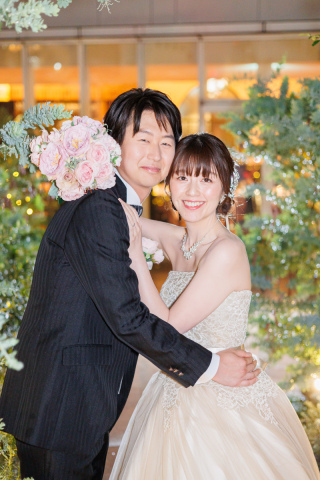 小さな結婚式 表参道店_テラス撮影