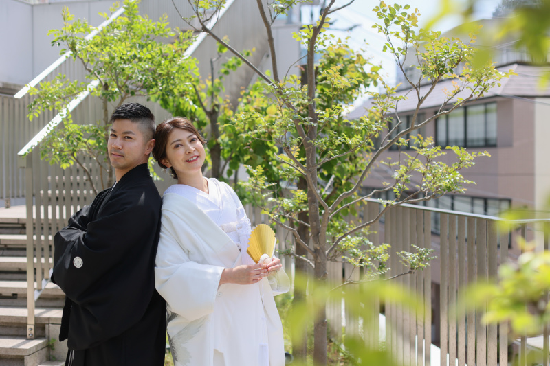 小さな結婚式 表参道店_ウエディングドレスが豊富