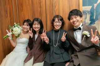 小さな結婚式 表参道店_ファミリーフォト