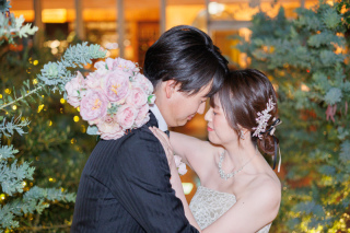 小さな結婚式 表参道店_テラス撮影