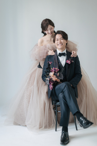 小さな結婚式 表参道店_表参道スタジオフォト(カラードレス)