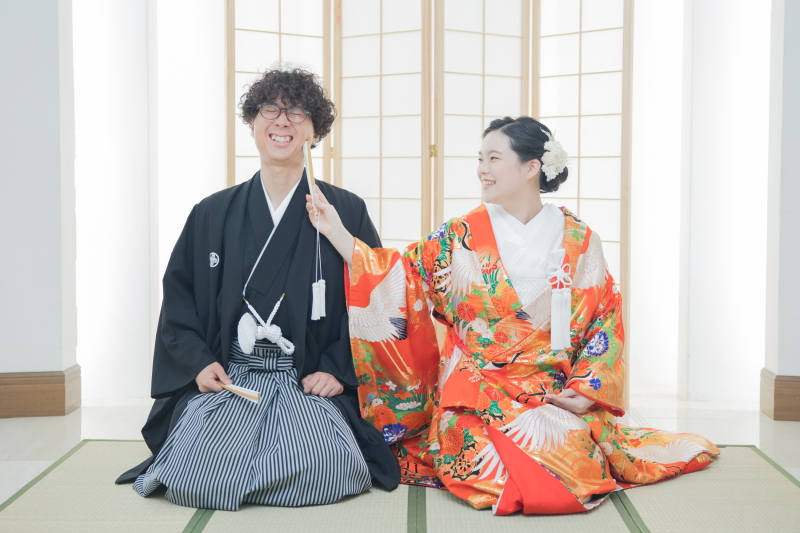 ★基本料金50%OFF★和装2着_チャペル&スタジオフォトプラン|全データ付き&スタジオ使用料込み☆