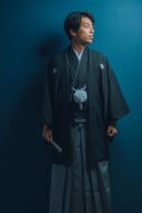 黒紋付・仙台袴