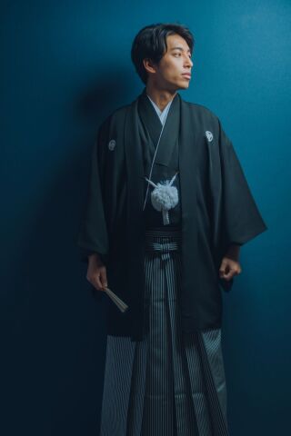 黒紋付・仙台袴