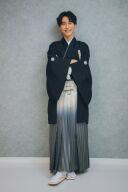 黒紋付・富士袴