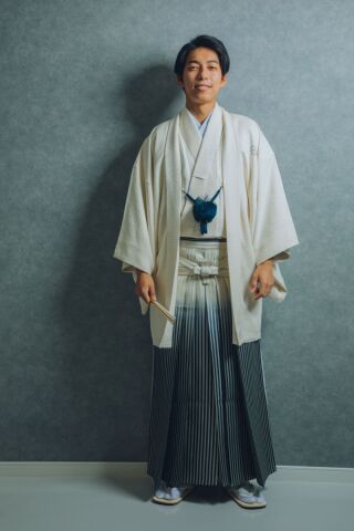 白紋付・富士袴