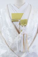 懐剣　緑鹿の子