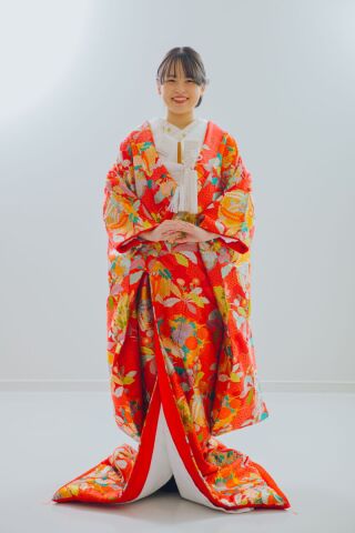 手織唐織　亀甲雪輪紋