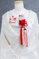 懐剣　白赤フチ