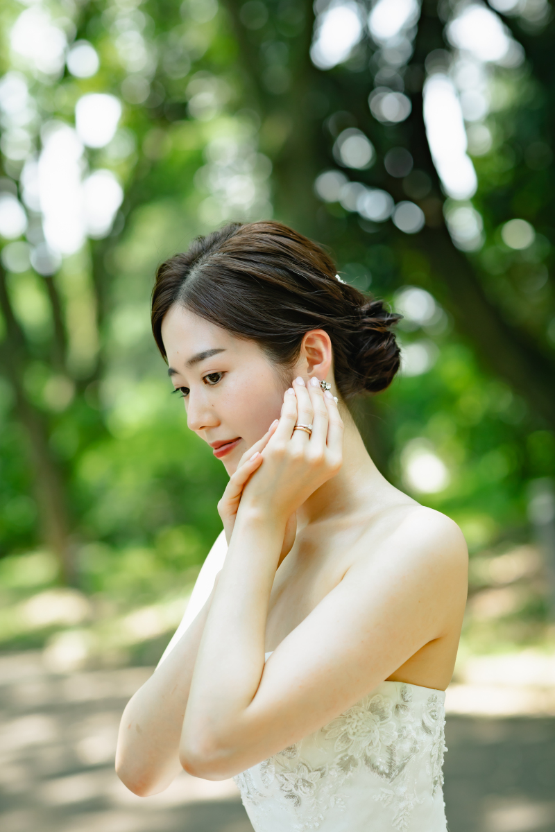 ご新婦様ソロショットが美しい♡