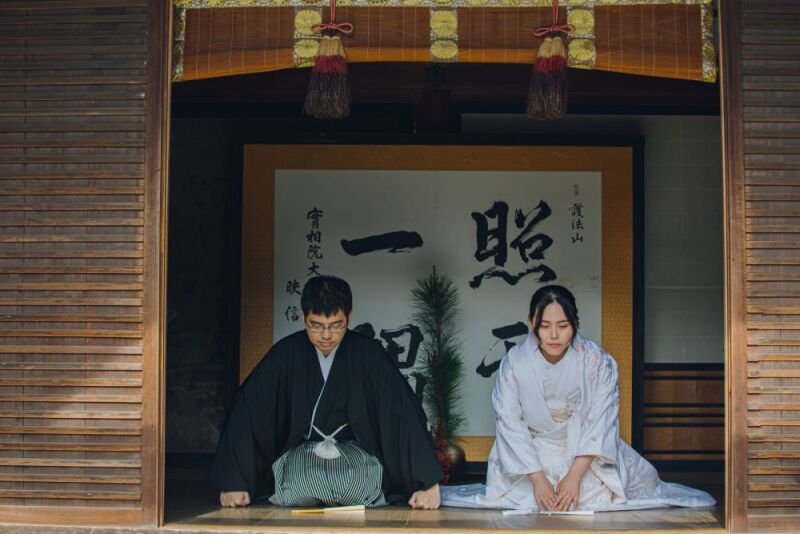 毘沙門堂【和装】・嵐山【洋装】