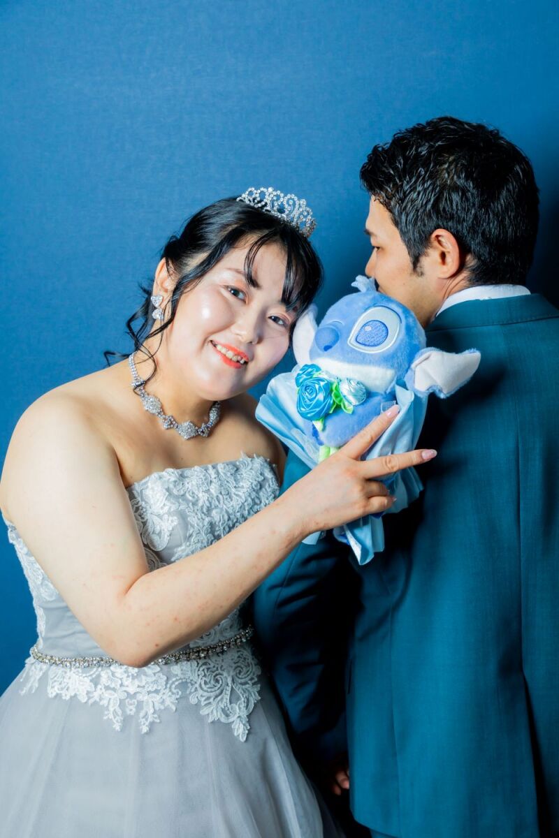 カラードレスにお召替え