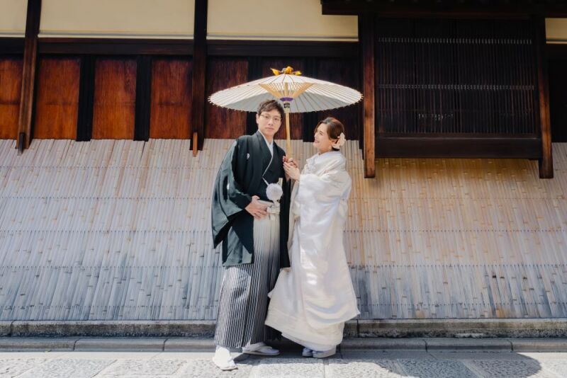 和装姿が映える