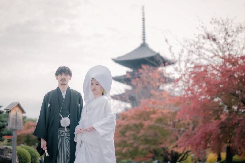 白無垢・綿帽子