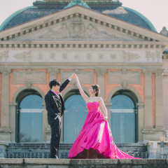 まるで映画のワンシーンのようです♪