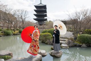 【和洋装】東寺、スタジオ