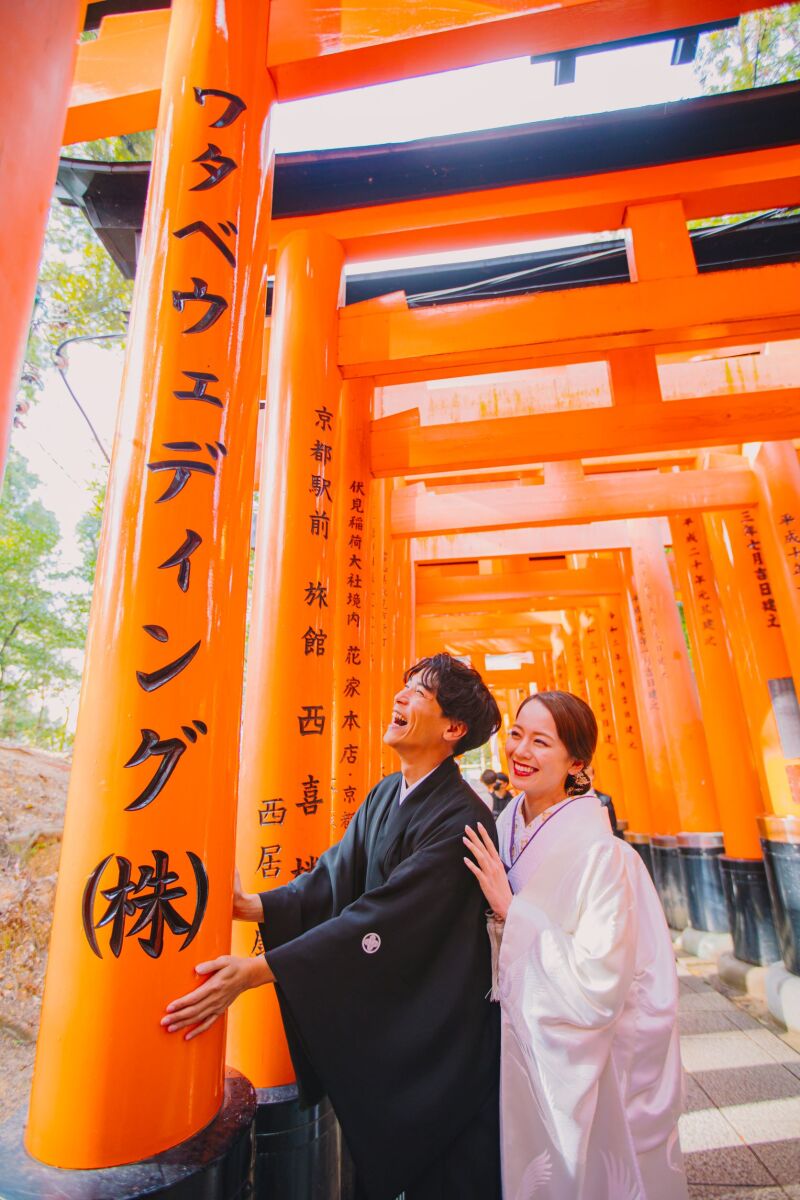 千本鳥居でも♪