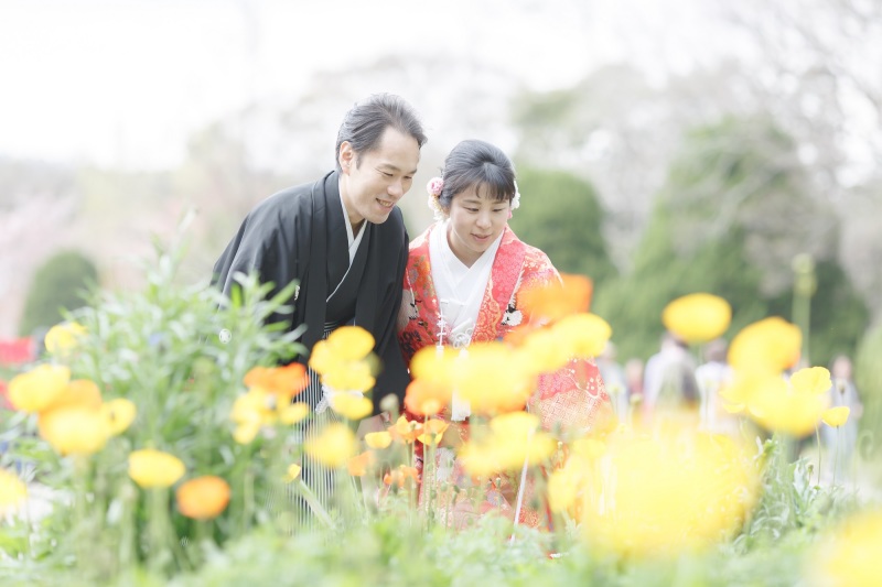 植物園で和装と洋装を楽しむ!