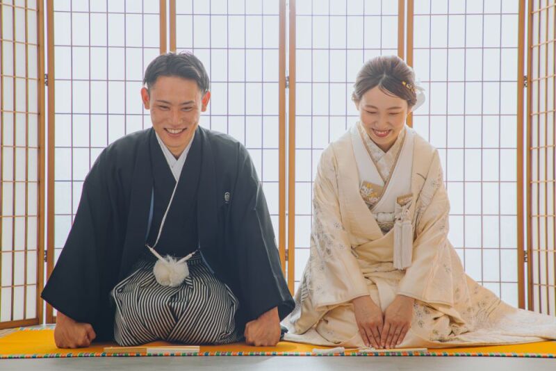 おじぎショット！