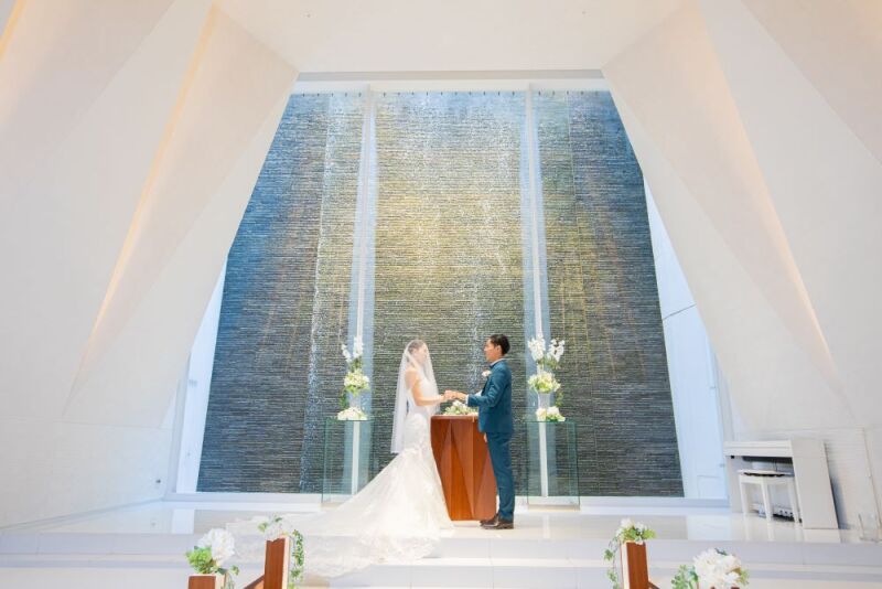 挙式さながらの撮影