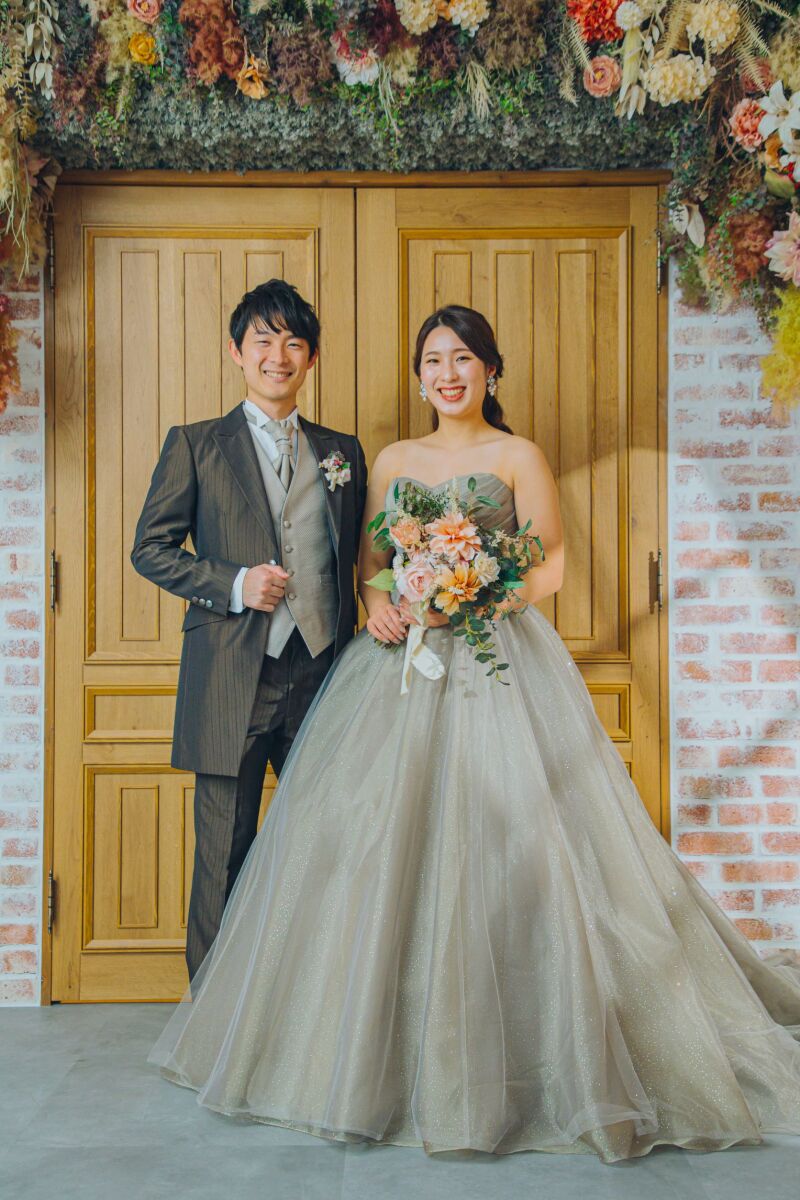 自然な笑顔で！