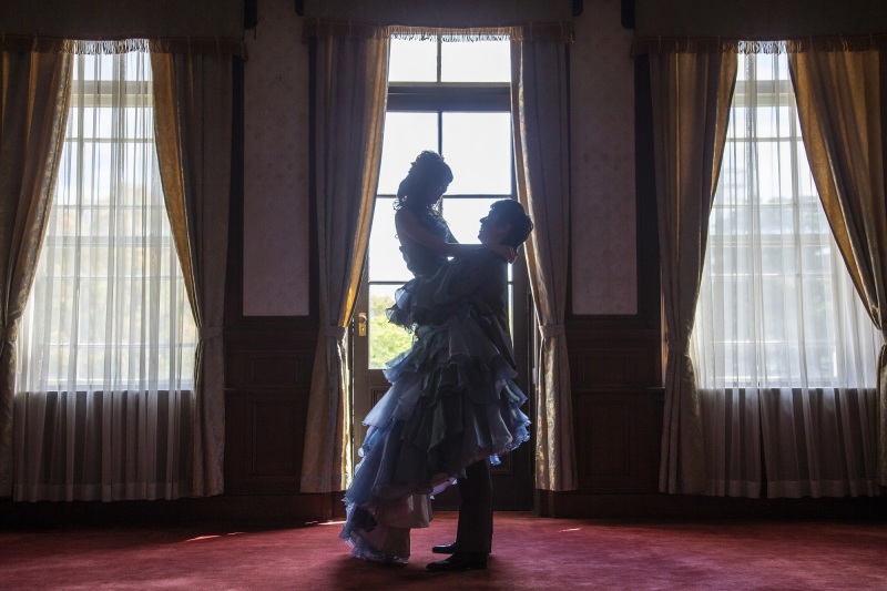 正庁にて特別な時間