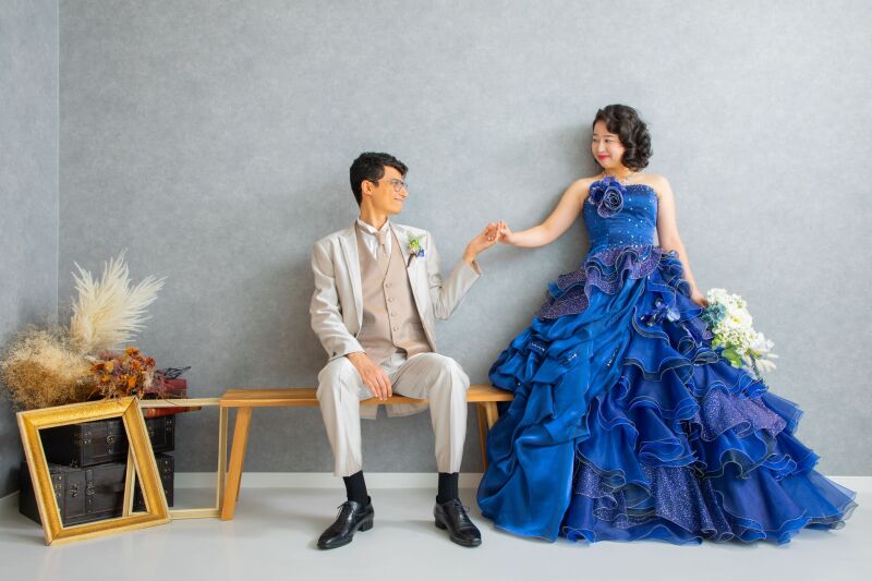 一目ぼれのカラードレス