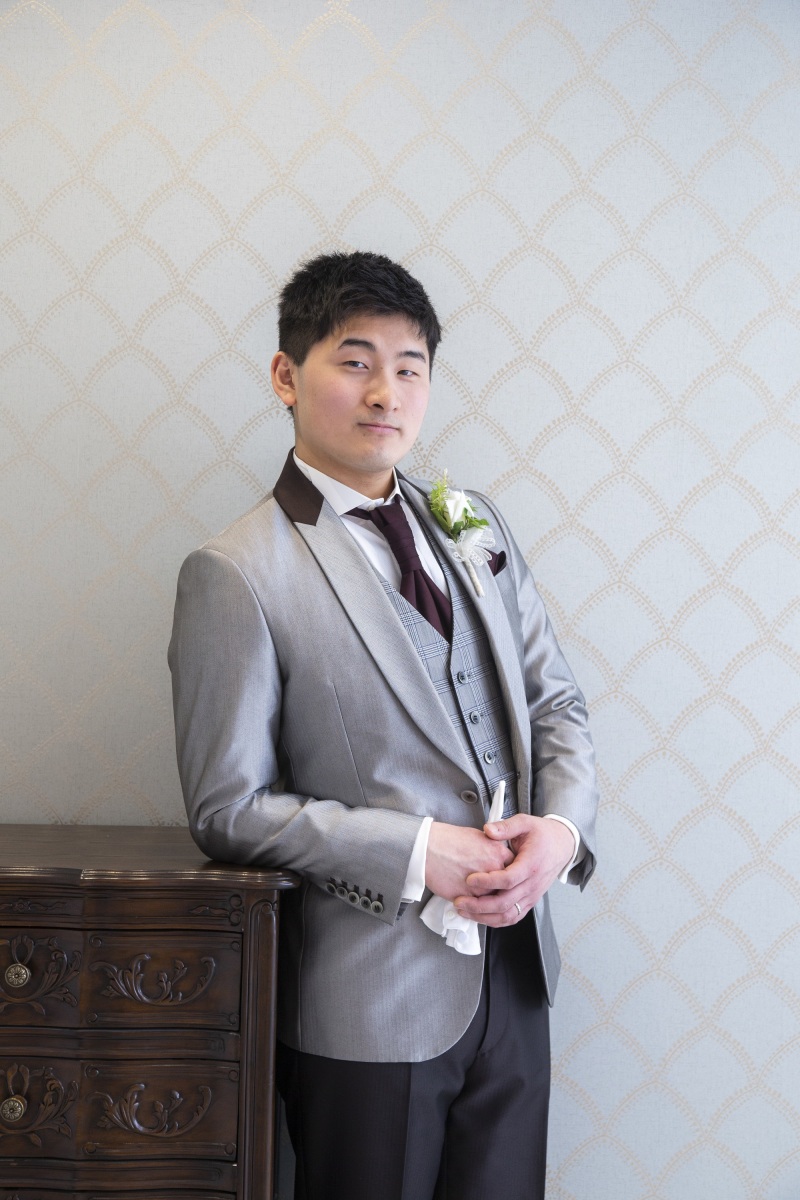 ご新郎様のピンショット