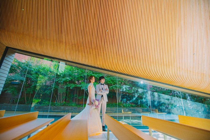 グリーンが映える