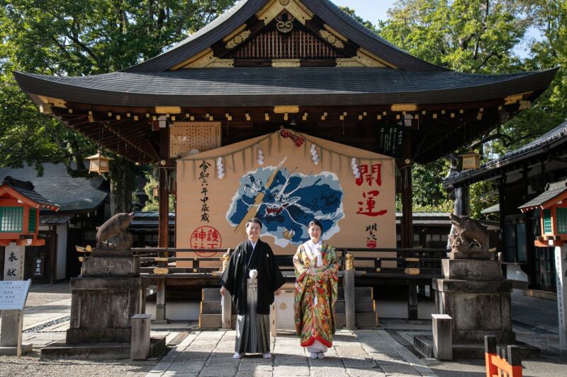 護王神社＋スタジオ【和洋装】