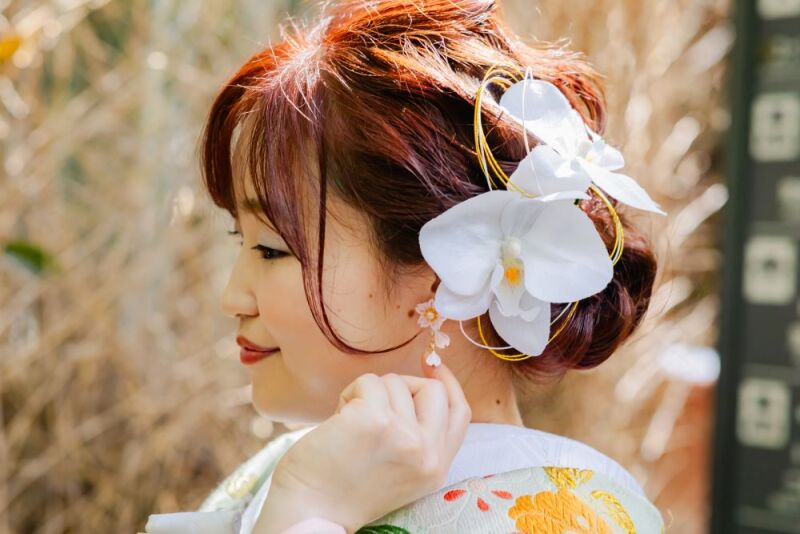 桜のイヤリングと