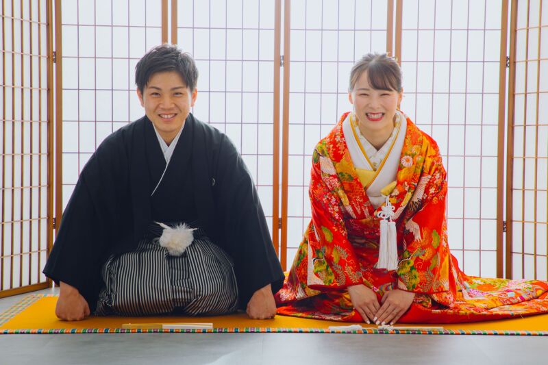 笑顔が素敵なお二人