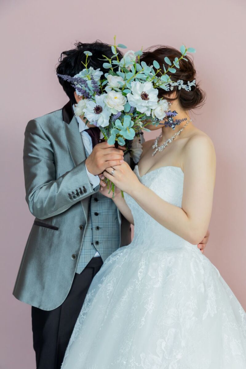 タキシード＆ウェディングドレス