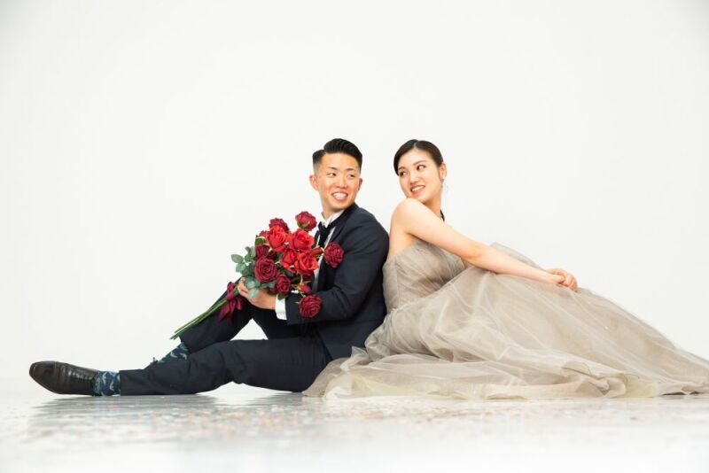 カラードレスも☆