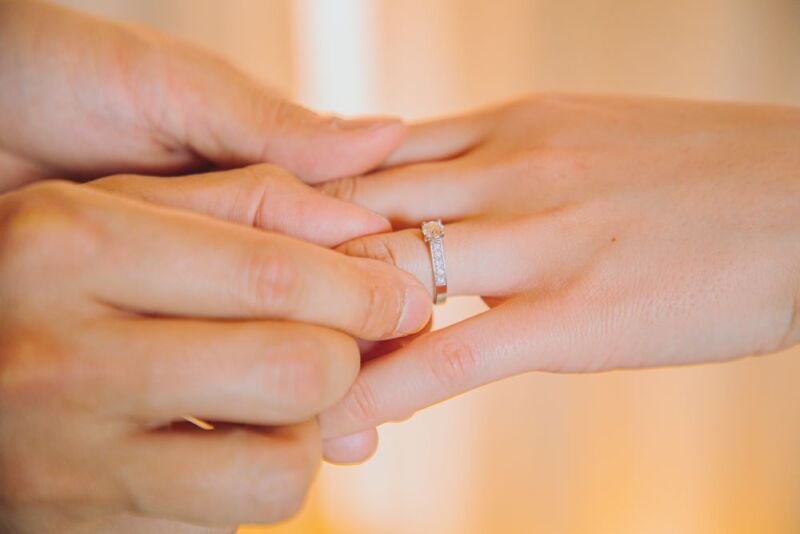 挙式風ショット