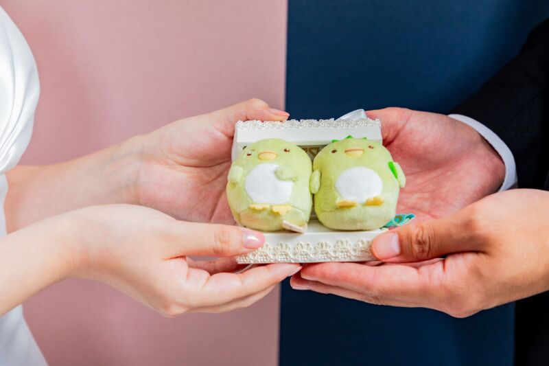 かわいい小物を使って