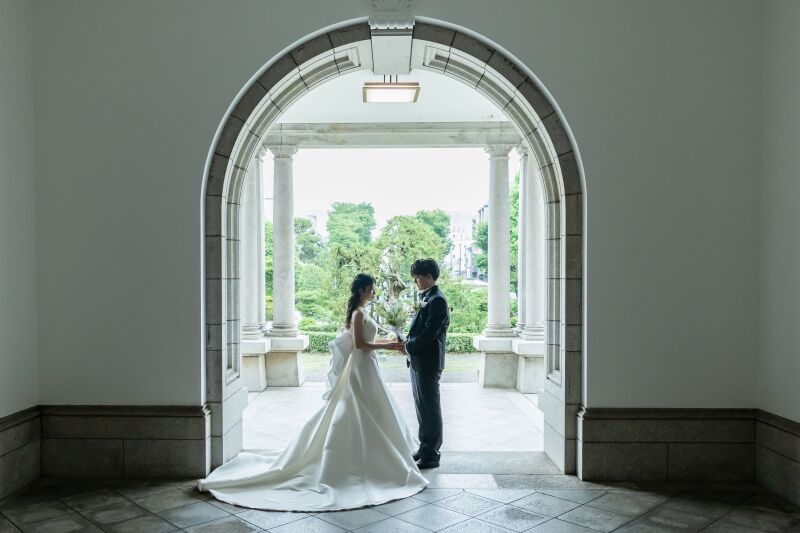 前庭(外観)シルエットショット