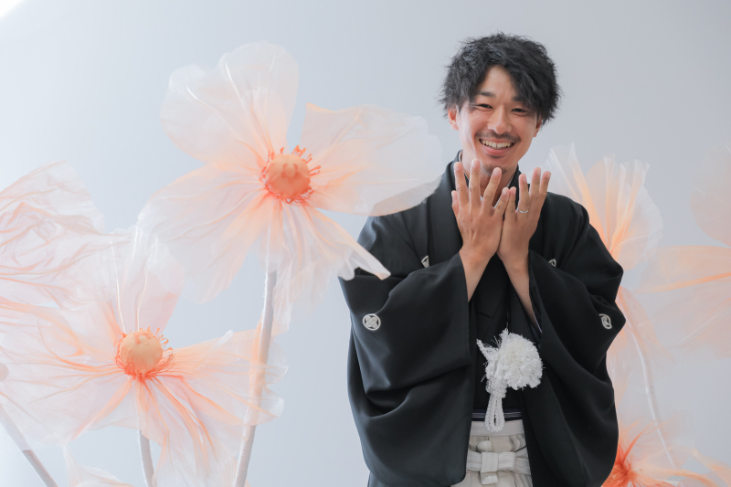 おちゃめなご新郎様