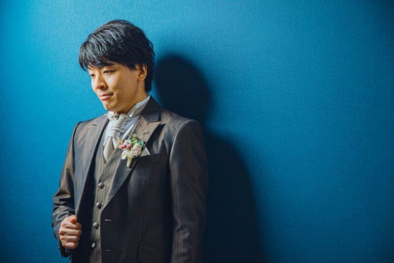 新郎様のソロショット！