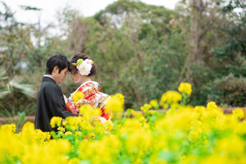 雨上がりでお花もいきいき!