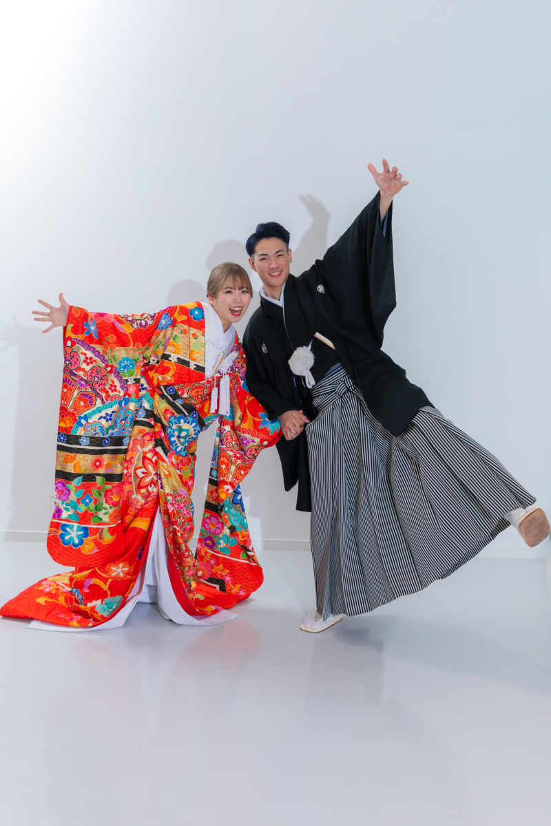 シンプルな背景で