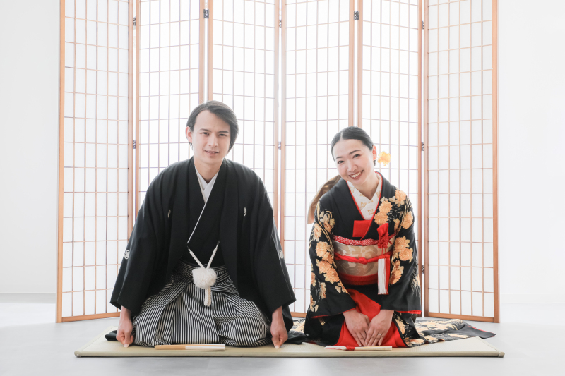 お正座ショット